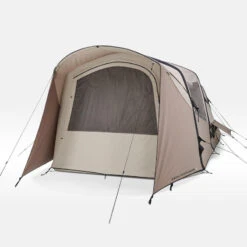 Quechua Tente Gonflable De Camping - AirSeconds 4.2 Polycoton - 4 Personnes - 2 Chambres -Échappée Nature tente gonflable de camping airseconds 42 polycoton 4 personnes 2 chambres 6