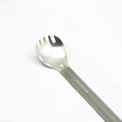 Toaks Titanium Spork - Long Acier - Miroir Poli -Échappée Nature toaks titanium spork long acier miroir poli 2