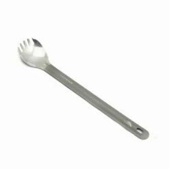 Toaks Titanium Spork - Long Acier - Miroir Poli -Échappée Nature toaks titanium spork long acier miroir poli 4