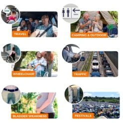 Toilette D'urgence Jonhy Wee, 3 Pièces -Échappée Nature toilette durgence jonhy wee 3 pieces 6