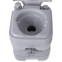 Toilette Portable 20L Pour Camping-Car, WC Avec Chasse D'Eau 13L Camry -Échappée Nature toilette portable 20l pour camping car wc avec chasse deau 13l camry 5