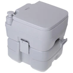 Toilette Portable 20L Pour Camping-Car, WC Avec Chasse D'Eau 13L Camry -Échappée Nature toilette portable 20l pour camping car wc avec chasse deau 13l camry 6