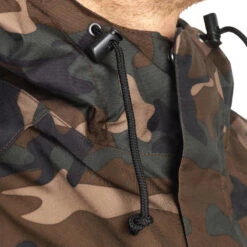 VESTE CHASSE CHAUDE IMPERMEABLE CAMOUFLAGE WOODLAND VERT 100 13 VESTE CHASSE CHAUDE IMPERMEABLE CAMOUFLAGE WOODLAND VERT 100 -Échappée Nature veste chasse chaude impermeable camouflage woodland vert 100 4