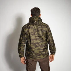 VESTE CHASSE IMPERMÉABLE LEGERE CAMO VERTE 100 9 VESTE CHASSE IMPERMÉABLE LEGERE CAMO VERTE 100 -Échappée Nature veste chasse impermeable legere camo verte 100 2