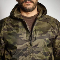 VESTE CHASSE IMPERMÉABLE LEGERE CAMO VERTE 100 12 VESTE CHASSE IMPERMÉABLE LEGERE CAMO VERTE 100 -Échappée Nature veste chasse impermeable legere camo verte 100 5