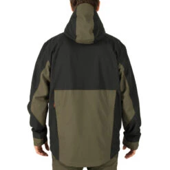 VESTE CHASSE IMPERMEABLE RENFORT VERTE 500 12 VESTE CHASSE IMPERMEABLE RENFORT VERTE 500 -Échappée Nature veste chasse impermeable renfort verte 500 2