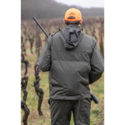 VESTE CHASSE IMPERMEABLE VERTE 100 12 VESTE CHASSE IMPERMEABLE VERTE 100 -Échappée Nature veste chasse impermeable verte 100 3