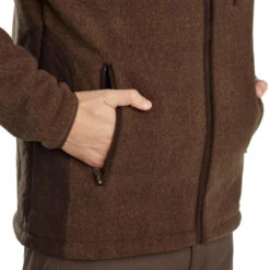 VESTE CHASSE POLAIRE VERNEY CARRON MARRON -Échappée Nature veste chasse polaire verney carron marron 8