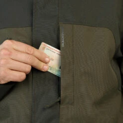 Veste Chasse Résistante Et Imperméable Supertrack Verte 100 -Échappée Nature veste chasse resistante et impermeable supertrack verte 100 9