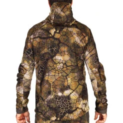 Veste Chasse Silencieuse Chaude Respirante 900 Camouflage Furtiv -Échappée Nature veste chasse silencieuse chaude respirante 900 camouflage furtiv 3