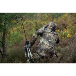 Veste Chasse Silencieuse Chaude Respirante 900 Camouflage Furtiv -Échappée Nature veste chasse silencieuse chaude respirante 900 camouflage furtiv 6