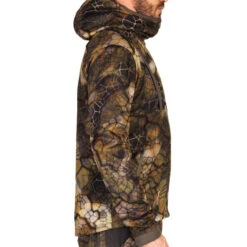 Veste Chasse Silencieuse Chaude Respirante 900 Camouflage Furtiv -Échappée Nature veste chasse silencieuse chaude respirante 900 camouflage furtiv 7