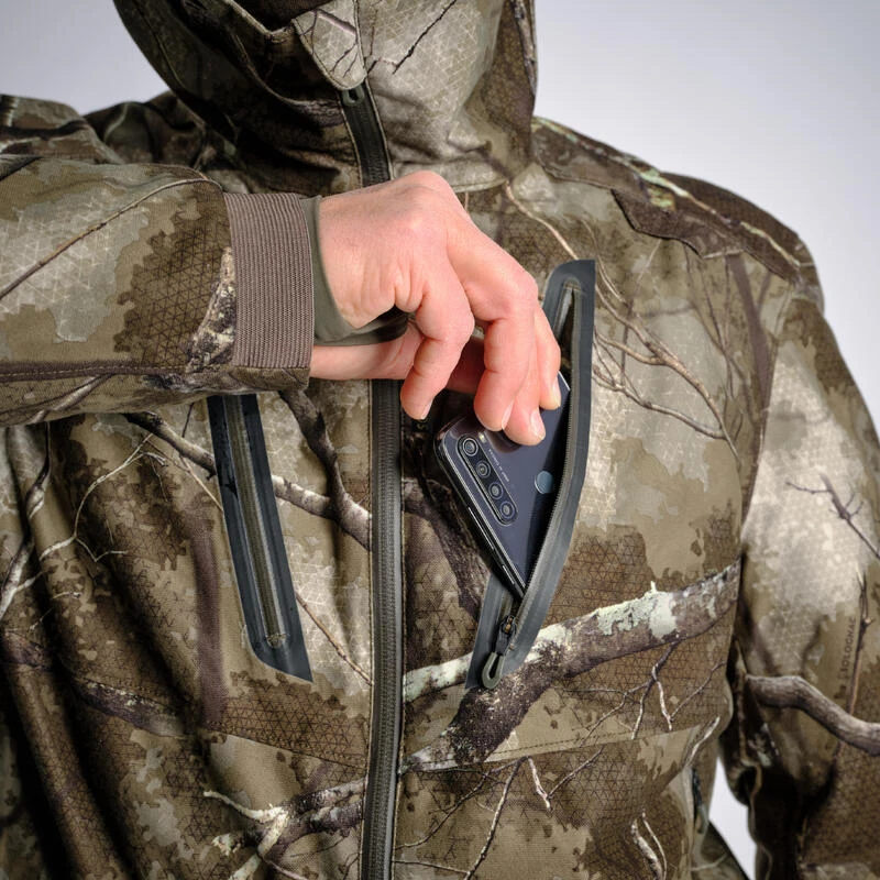 Veste Chasse Silencieuse Imperméable Chaude Camouflage Treemetic 900 7 Veste Chasse Silencieuse Imperméable Chaude Camouflage Treemetic 900 – Image 7