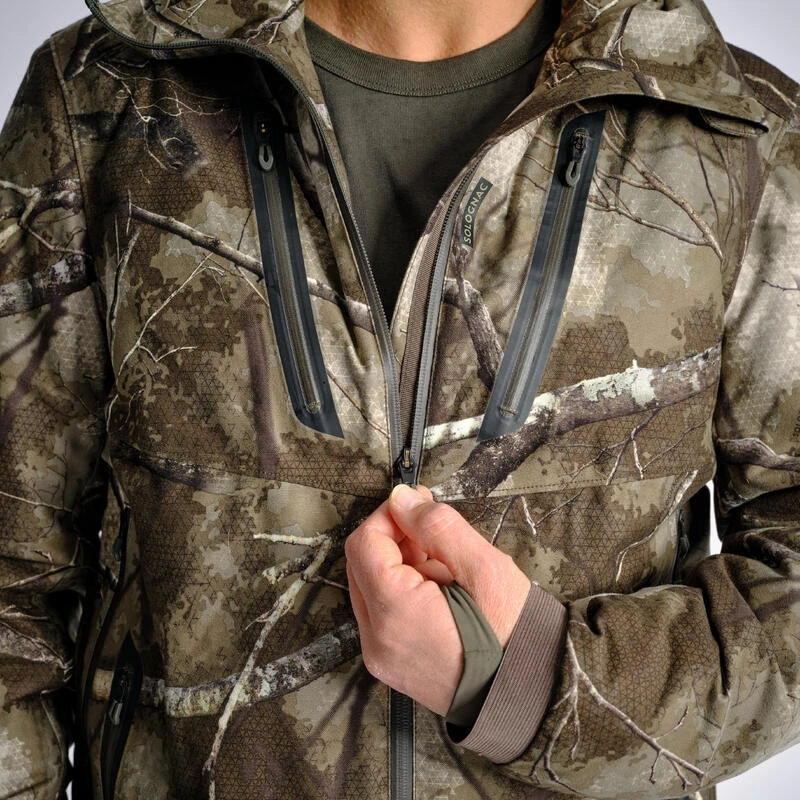 Veste Chasse Silencieuse Imperméable Chaude Camouflage Treemetic 900 9 Veste Chasse Silencieuse Imperméable Chaude Camouflage Treemetic 900 – Image 9