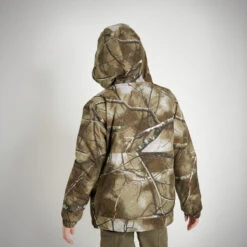 VESTE CHAUDE JUNIOR 100 CAMOUFLAGE TREEMETIC -Échappée Nature veste chaude junior 100 camouflage treemetic 2