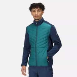 Regatta Veste CLUMBER Homme (Sarcelle / Bleu Amiral) -Échappée Nature veste clumber homme sarcelle bleu amiral 3