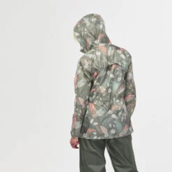 Quechua Veste Coupe Vent Et Déperlante De Randonnée - Raincut Full Zip - Femme -Échappée Nature veste coupe vent et deperlante de randonnee raincut full zip femme 3