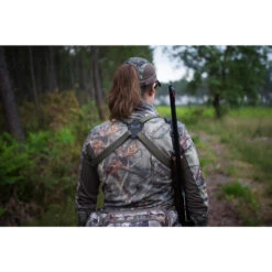 VESTE FEMME CHASSE SILENCIEUSE RESPIRANTE CAMOUFLAGE 500 -Échappée Nature veste femme chasse silencieuse respirante camouflage 500 7