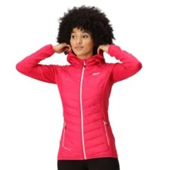 Regatta Veste Hybride ANDRESON Femme (Rose Fluo) -Échappée Nature veste hybride andreson femme rose fluo 2