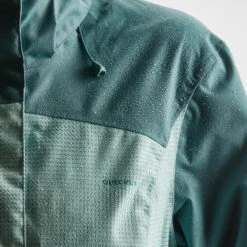 Quechua Veste Imperméable De Randonnée Montagne - MH100 - Femme -Échappée Nature veste impermeable de randonnee montagne mh100 femme 3