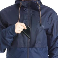 Quechua Veste Imperméable De Randonnée - NH500 Flap - Homme -Échappée Nature veste impermeable de randonnee nh500 flap homme 9