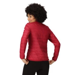Regatta Veste Matelassée HILLPACK Femme (Rouge Foncé / Gris Phoque) -Échappée Nature veste matelassee hillpack femme rouge fonce gris phoque 3
