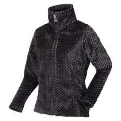 Regatta Veste Polaire HELOISE Femme (Noir Tressé) -Échappée Nature veste polaire heloise femme noir tresse 2