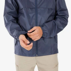 Quechua VESTE RAINCUT FULLZIP BLEU H -Échappée Nature veste raincut fullzip bleu h 3