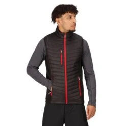 Regatta Veste Sans Manches NAVIGATE Homme (Noir / Rouge Classique) -Échappée Nature veste sans manches navigate homme noir rouge classique 2