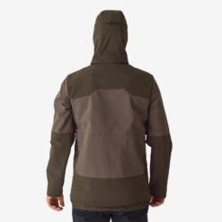 VESTE SOFTSHELL CHASSE MARRON 500 -Échappée Nature veste softshell chasse marron 500 2