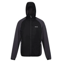 Regatta Veste Softshell HIGHTON LITE HYBRID Homme (Noir / Gris Phoque)