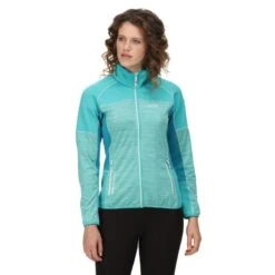 Regatta Veste Softshell YARE Femme (Turquoise Pâle / Turquoise Vif) -Échappée Nature veste softshell yare femme turquoise pale turquoise vif 3