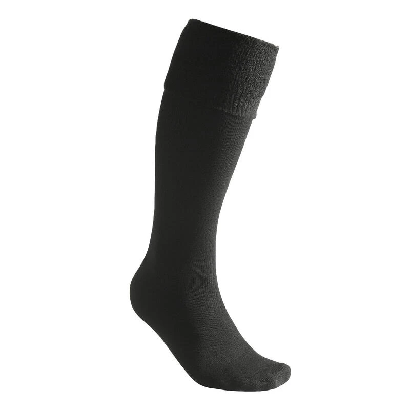 Woolpower Chaussettes Hautes Jusqu'au Genou Merino 400 - Noir 1 Woolpower Chaussettes Hautes Jusqu'au Genou Merino 400 - Noir