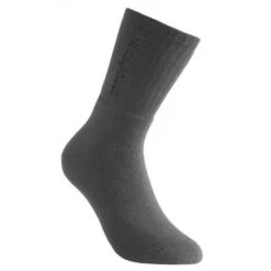 Woolpower Chaussettes Merino Logo Classique 400 - Gris -Échappée Nature woolpower chaussettes merino logo classique 400 gris 2