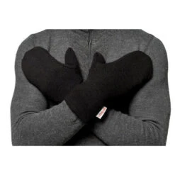 Woolpower Gants Merino 400 - Gants - Noir -Échappée Nature woolpower gants merino 400 gants noir 2