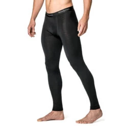 Woolpower Long Johns Merino - Hommes - LITE - Noir -Échappée Nature woolpower long johns merino hommes lite noir 2